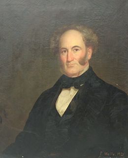 American School, Portrait of Dr. Wells