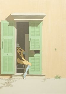 Andras Kaldor, "Girl in the Door"