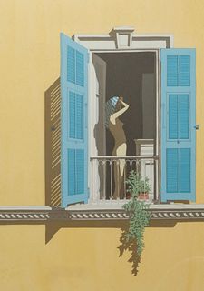 Andras Kaldor, "Girl in the Window"