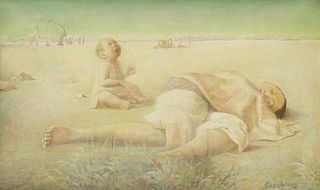 Werner Groshans, Mother and Child (Unfinished)