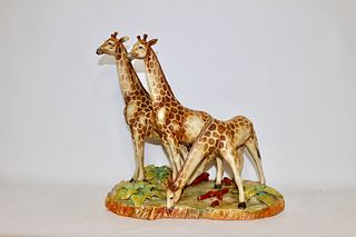 Guido Cacciapuoti Giraffe Figurine