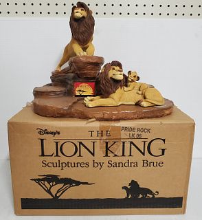 (3) The Lion King Sculptures by Sandra Brue