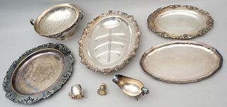 Lot of Silverplate Serving Pieces
