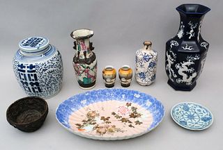 Lot of Asian Porcelain, Mostly Chinese