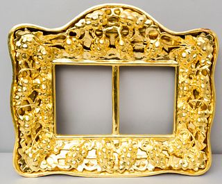 Russian Giltwood Double Icon Frame