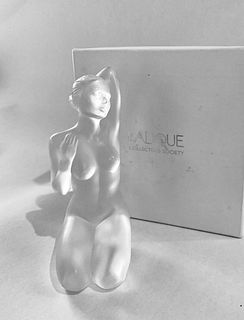 Aphrodite, A French LALIQUE Crystal Figurine, Signed