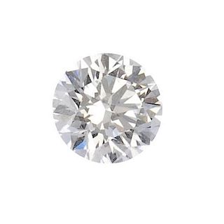 (179423) A loose brilliant-cut diamond, weighing 0.41ct. Accompanied by report number 6142577562, da