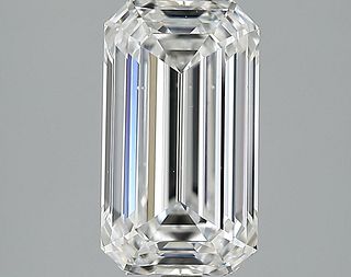 3.52 ct., D/VS2, Emerald cut diamond, unmounted, PK2427-05