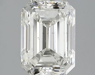 2.77 ct., H/VS2, Emerald cut diamond, unmounted, PK2677-07