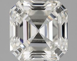 3.69 ct., I/VVS2, Asscher cut diamond, unmounted, GSD-0177