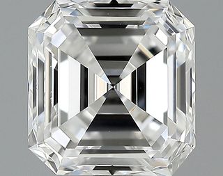 2.01 ct., E/VVS2, Asscher cut diamond, unmounted, PK2122-343