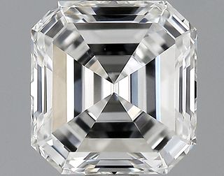 1.54 ct., F/VS1, Asscher cut diamond, unmounted, GSD-0232
