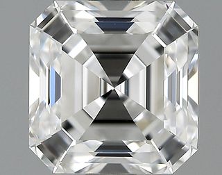1.34 ct., E/VVS1, Asscher cut diamond, unmounted, PK2122-028