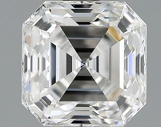 1.24 ct., E/VVS2, Asscher cut diamond, unmounted, PK2122-027