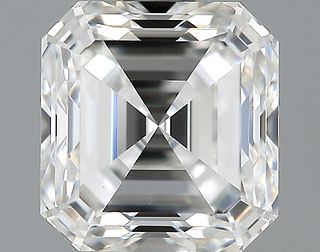 1.21 ct., E/VVS1, Asscher cut diamond, unmounted, PK2122-030