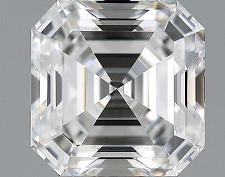 1.16 ct., D/VVS2, Asscher cut diamond, unmounted, PK2122-019