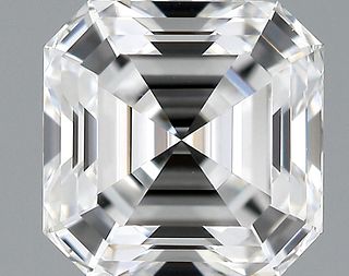 1.13 ct., D/VVS2, Asscher cut diamond, unmounted, PK2122-341