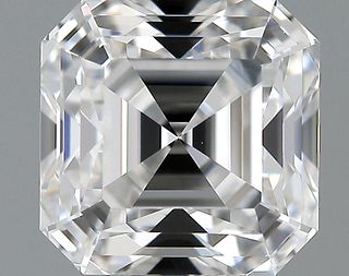 1 ct., D/VVS1, Asscher cut diamond, unmounted, PK2122-087