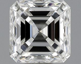0.8 ct., F/VS1, Asscher cut diamond, unmounted, IM-90-038-15