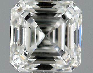 0.8 ct., G/VS1, Asscher cut diamond, unmounted, IM-90-038-17