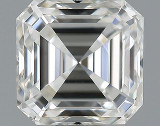0.78 ct., G/VVS2, Asscher cut diamond, unmounted, IM-90-038-10