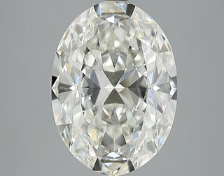 5.51 ct., I/VVS2, Oval cut diamond, unmounted, PK2386-05