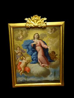 Assumption of the Virgin Mary Oil Painting