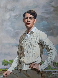 Portrait Of John Davison Oil Painting