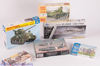 Model Kits Collection of Six (6)