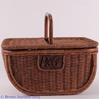 P&G Wicker Basket