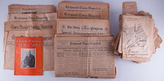 Vintage Newspaper Collection (Watergate, Etc.)