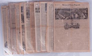 Richmond Times Dispatch Vintage Newspapers