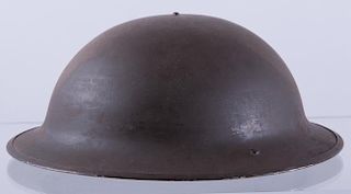 WWII British Brodie Pattern Mark II Steel Helmet
