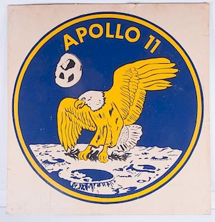 Serigraph of the Apollo 11 Space Mission
