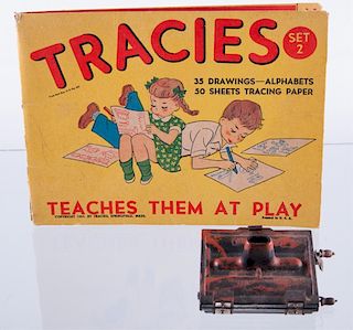 E 20th C Toy Items, Two (2)