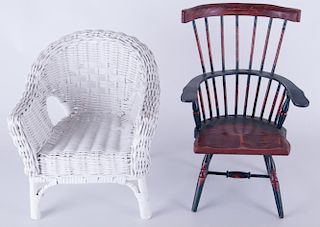 Doll's Chairs, Two (2)
