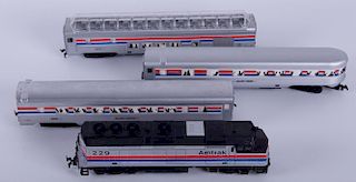 Life-Like HO Scale Amtrak Diesel Locomotive Set