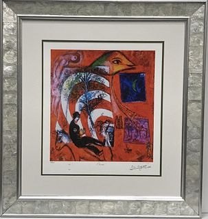 After Marc Chagall The Rainbow Lithograph