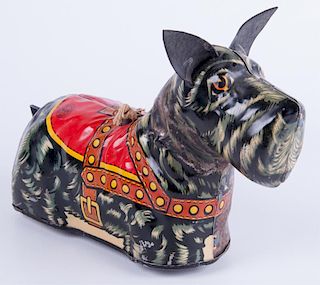 Marx Wind-up Scottie Dog Toy, The Guid-a-Dog