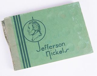 Jefferson Head Nickels Collection 1938-1958