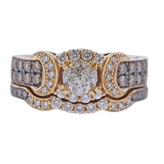 Le Vian LeVian 14K Gold Diamond Bridal Ring