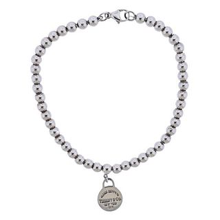 Tiffany &amp; Co Return To Tiffany Silver Charm Bracelet