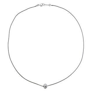 Tiffany &amp; Co Streamerica  18K Gold Diamond Pendant Necklace 