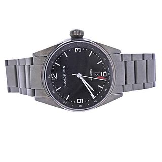 Georg Jensen Delta GMT Automatic PVD Watch 