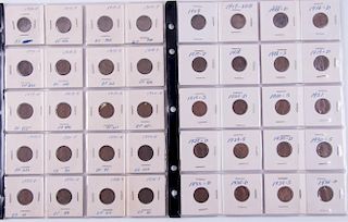 Lincoln Head Wheat Penny Assortment