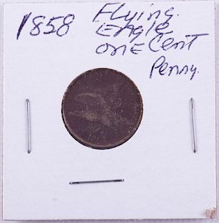 1858 Flying Eagle One Cent Piece