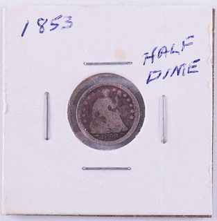 United States 1853 Half Dime