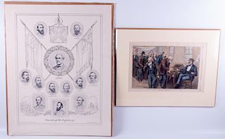 Civil War Poster and Print, Two (2)