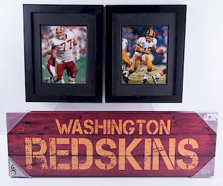 Washington Redskins Signed Photos & Wall Art