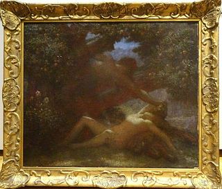 Daphne & Apollo Oil Painting